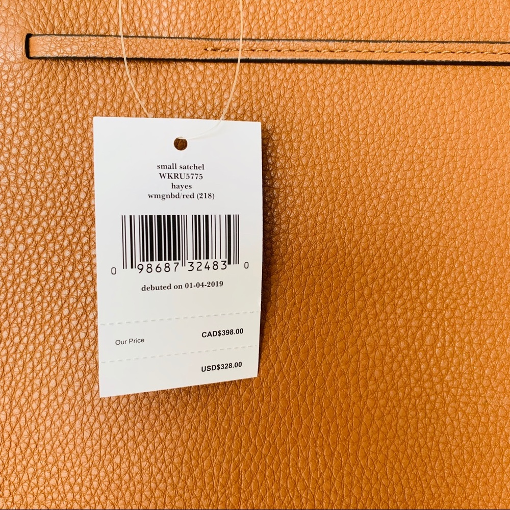 Kate spade Hayes Small Satchel Leather Crossbody - Picture 7 of 8